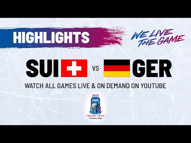 Highlights | Switzerland vs. Germany | 2023 #IIHFWorlds