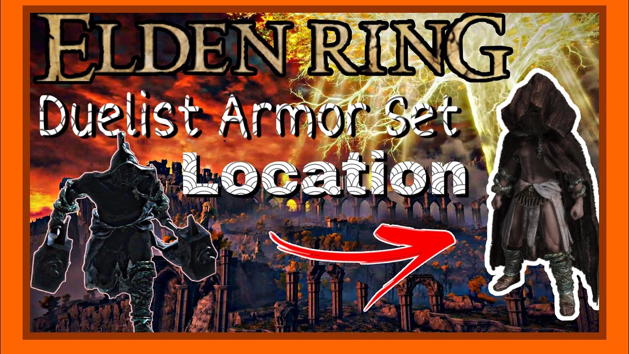 Elden Ring Duelist armor set Location (Duelist) YouTube