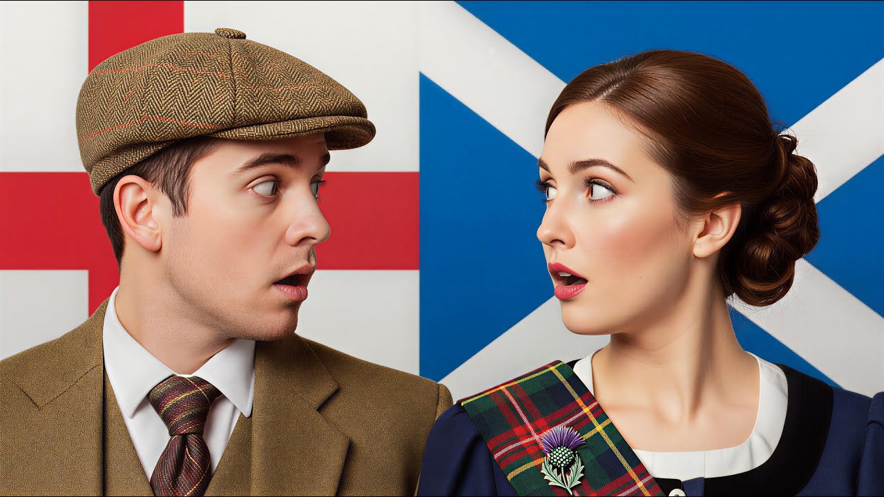 The Shocking Genetic Relation England with Scotland