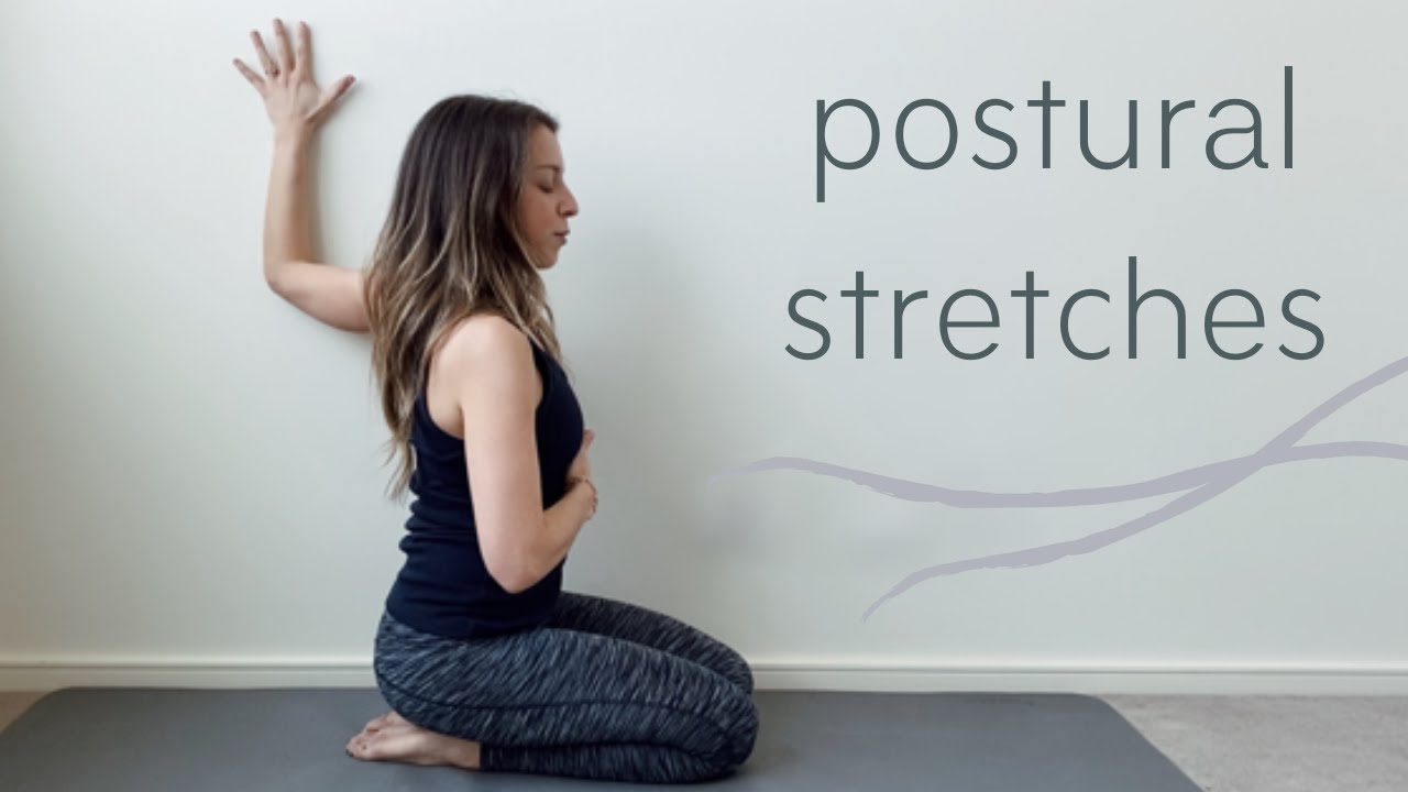 Get Better Posture With These Easy Stretches Youtube