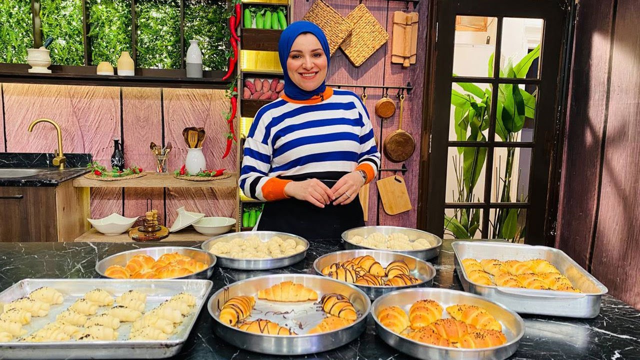 طريقة عمل ميني كرواسون | سنة أولى طبخ مع الشيف آلاء الجبالي