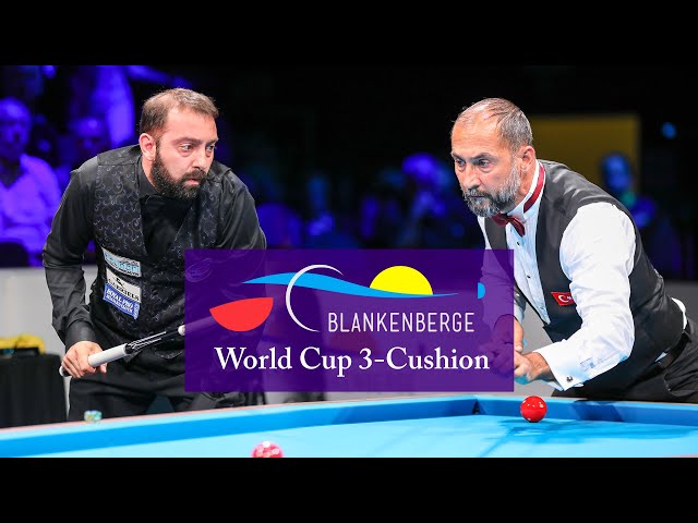 3-Cushion World Cup Blankenberge 2018 - Semih Sayginer vs Nikos Polychronopoulos class=