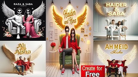 Create 3D AI Couple propose imagescreator 2024 | Propose AI Photo Editing Bing image creator