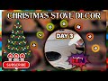 CLEANING MY STOVE AND ADDING A FEW CHRISTMAS DECOR || VLOGMAS DAY 3 || Everything Empo