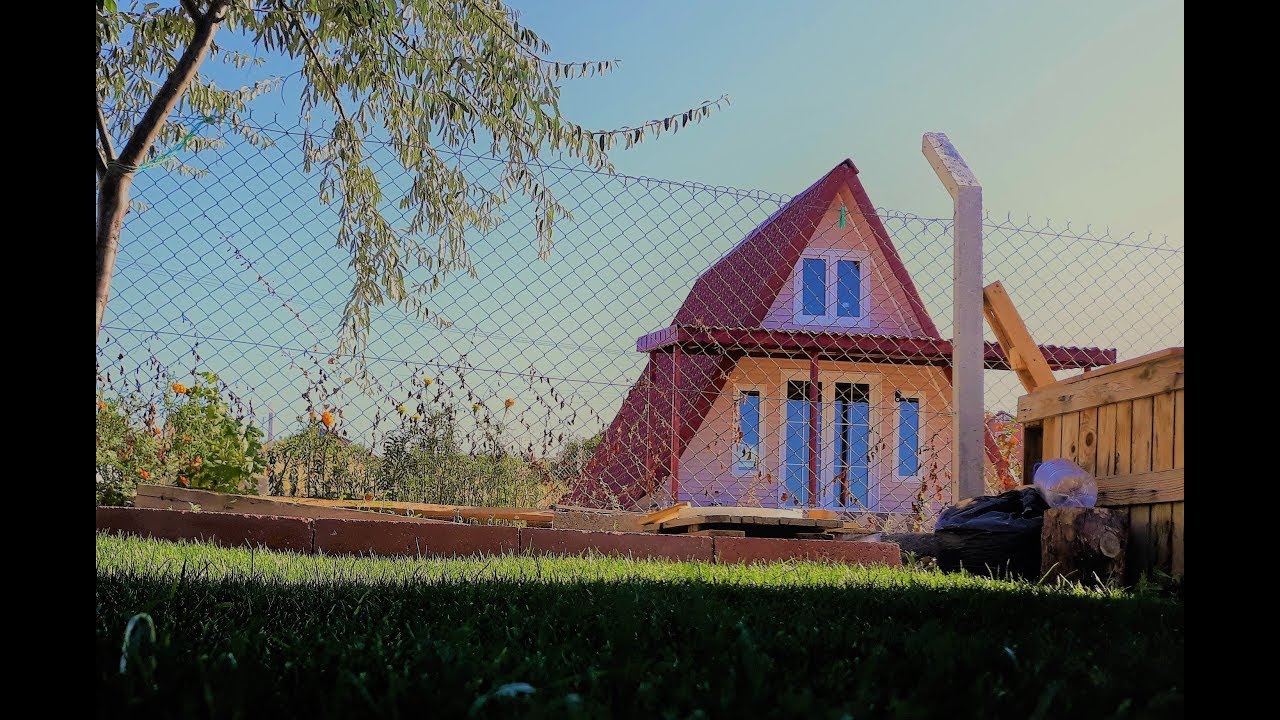 hobi bahcesi ahsap ucgen ev yapimi homemade triangular home made hobby garden construction youtube evler construction ev yapimi
