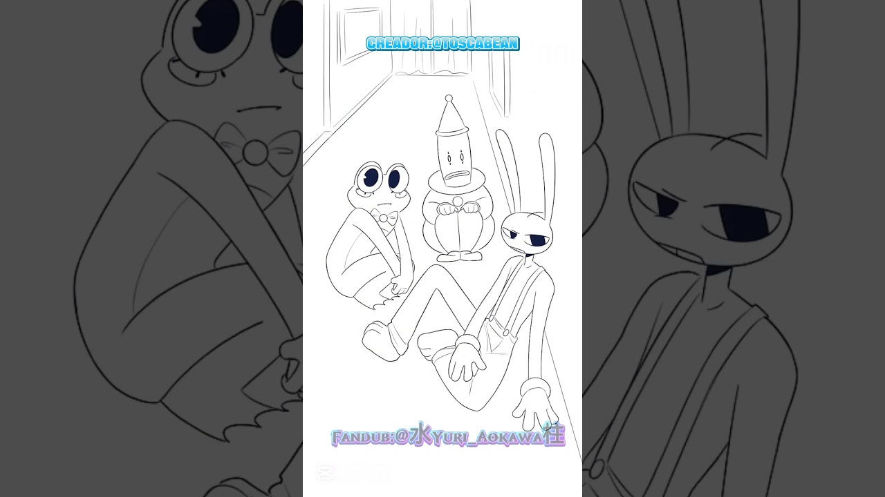 pobre kaufmo |original:@ToscaBean|#fandub #animation #theamazingdigitalcircus