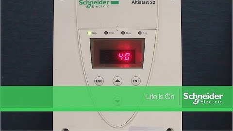 Understanding Small-Load or No-Motor Limitation of Altistart 22 | Schneider Electric Support