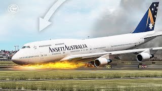 An Ordinary Boeing 747 Landing almost Turns into Australia's Worst Disaster | Terror in Sydney