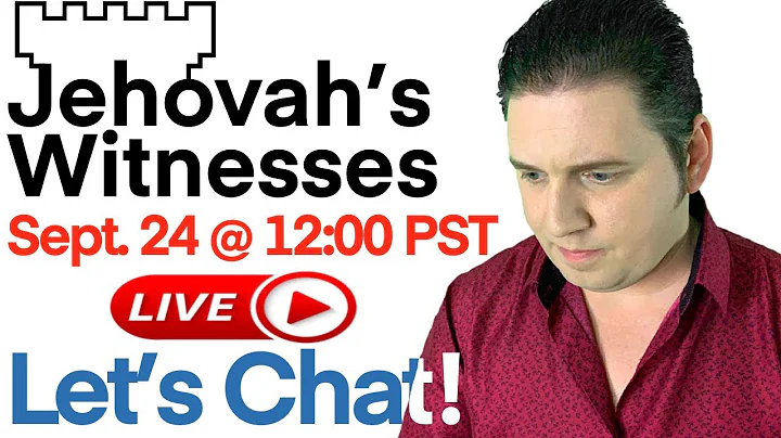 Live Chat About Jehovah's Witnesses | Ask Me Anything