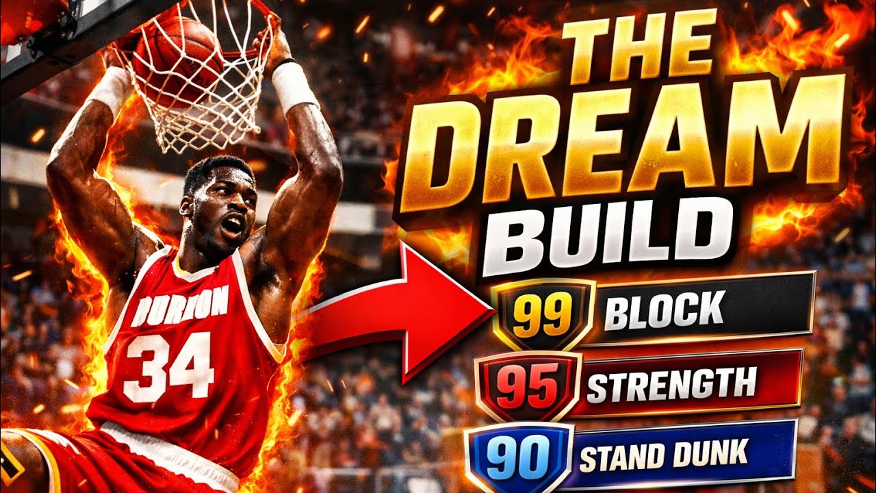 The DREAM BUILD! Best 7'0 Center Build in NBA 2k26 (UNSTOPPABLE BIG MAN ...