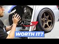 BMW 335i Coilover Install - No More Wheel Gap?! (DIY Guide)