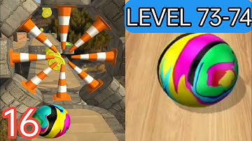 Going Balls Level 73-74  Gameplay | Walkthrough Android/ios | New Update Game |