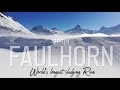 Faulhorn 2681m, World's longest sledging Run / Grindelwald / Jungfrau Region, Switzerland