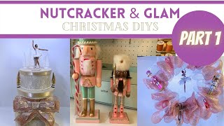 NUTCRACKER & GLAM CHRISTMAS DIYS PART 1| NUTCRACKER DIYS | GLAM CHRISTMAS | CHRISTMAS DIYS by Leanna's Nest 368 views 2 years ago 29 minutes