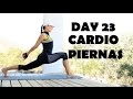 Cardio intenso para quemar - Día 23 Piernas + Glúteos