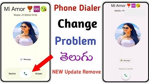 Google phone Dialer new update remove | How to remove Call Dialer new update telugu | sk telugu tech