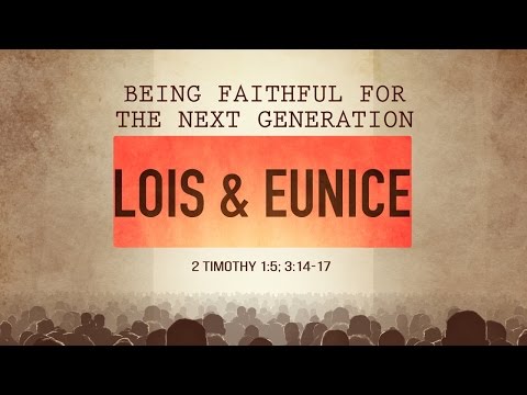 Video: Kdo jsou Eunice a Lois?