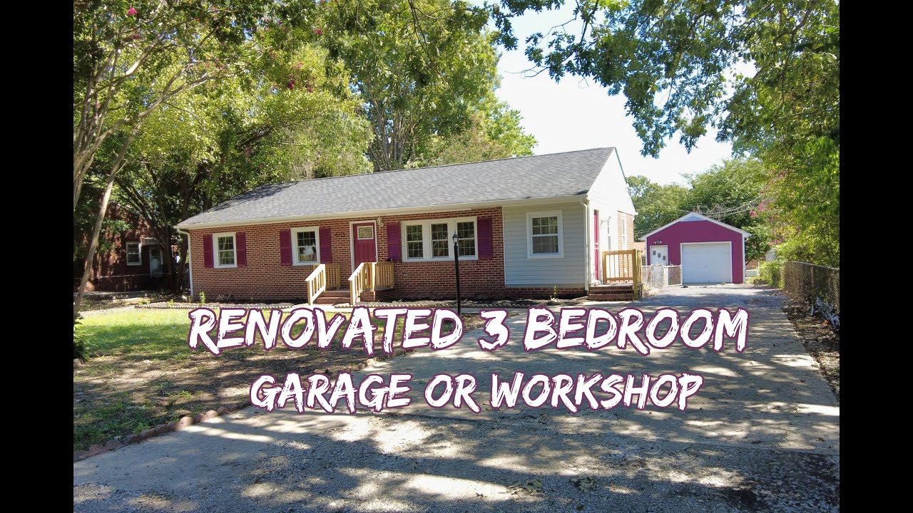 Brick Home for Sale N. Chesterfield, VA RENOVATED ! +295K++ YouTube