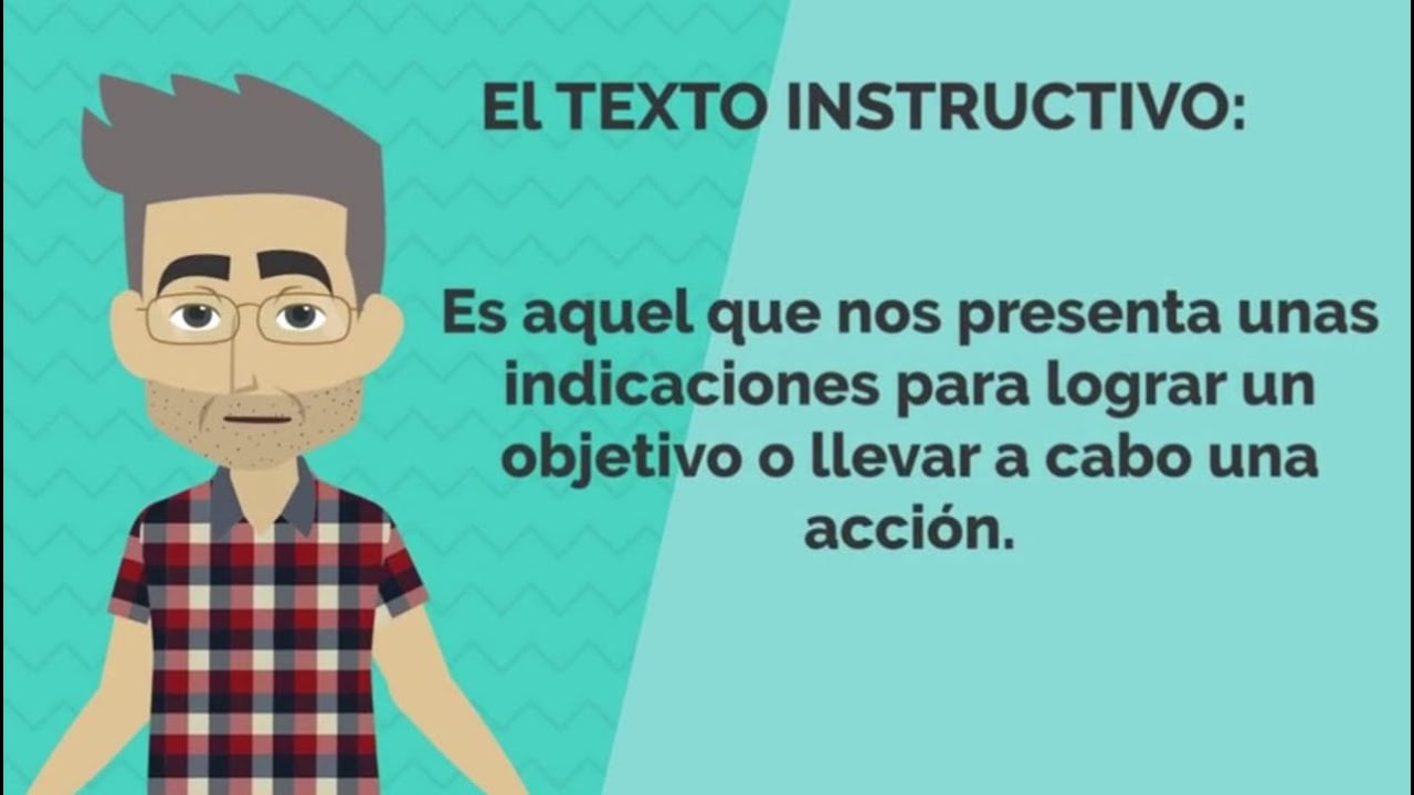 El Texto Instructivo Muy Didáctico Y Con Ejemplo Youtube