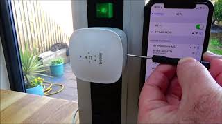 Factory Reset A Belkin N300 WiFi Range Extender
