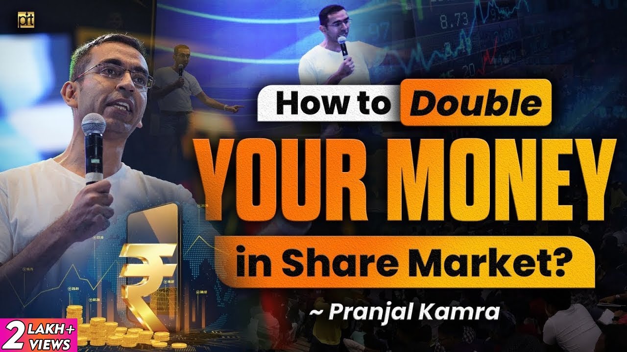 How to double your money by investing in the stock market  Best stock portfolio by Pranjal Kamra