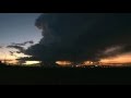 Thunderstorm Timelapse North of Calgary