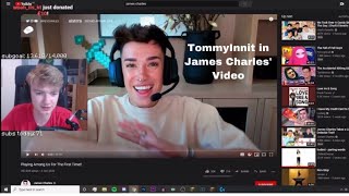 TommyInnit in James Charles’ Youtube Video!