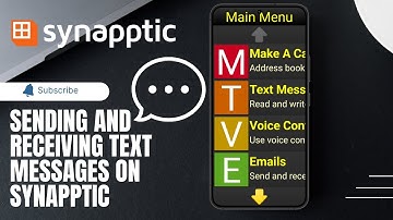 How to send and receive text messages with Synapptic