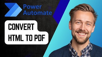 How to Convert HTML to PDF Using Power Automate | Step-by-Step Tutorial 2025
