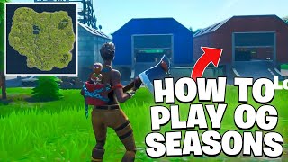 How To Play Old Fortnite On PC 2022 (Rift Private Servers)