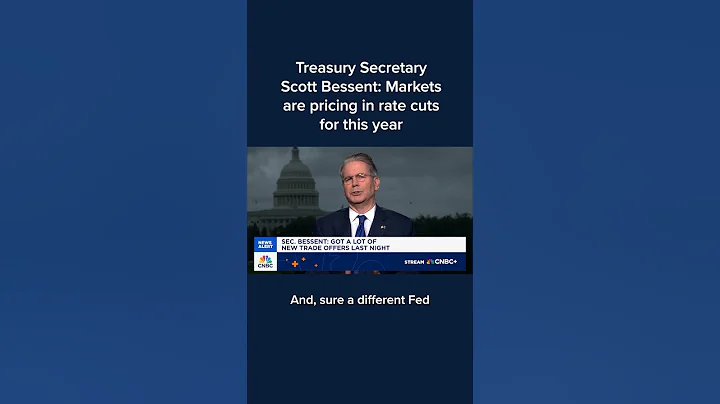 Treasury Secretary Scott Bessent: Markets are pricing in rate cuts for this year