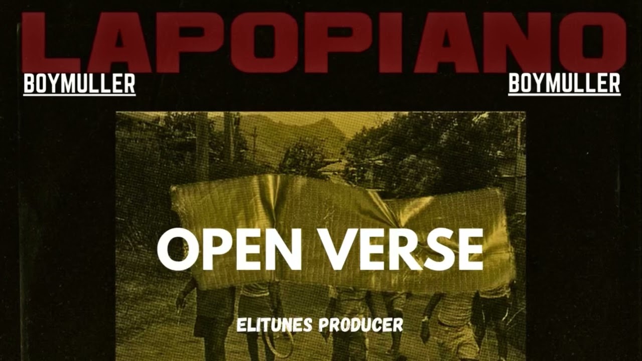 BOYMULLER - LAPOPIANO (OPEN VERSE) Instrumental BEAT + HOOK By Elitunes 