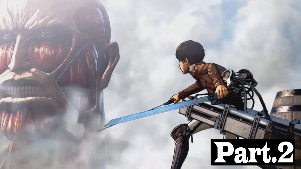 進撃の巨人 プレイ動画 Part 2 第1章 第1話 襲来 Youtube