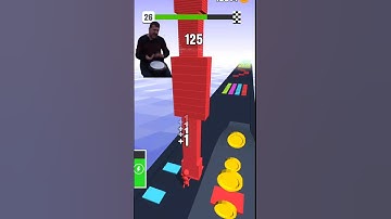 Stack Colors Gameplay Android iOS Walkthrough #shorts