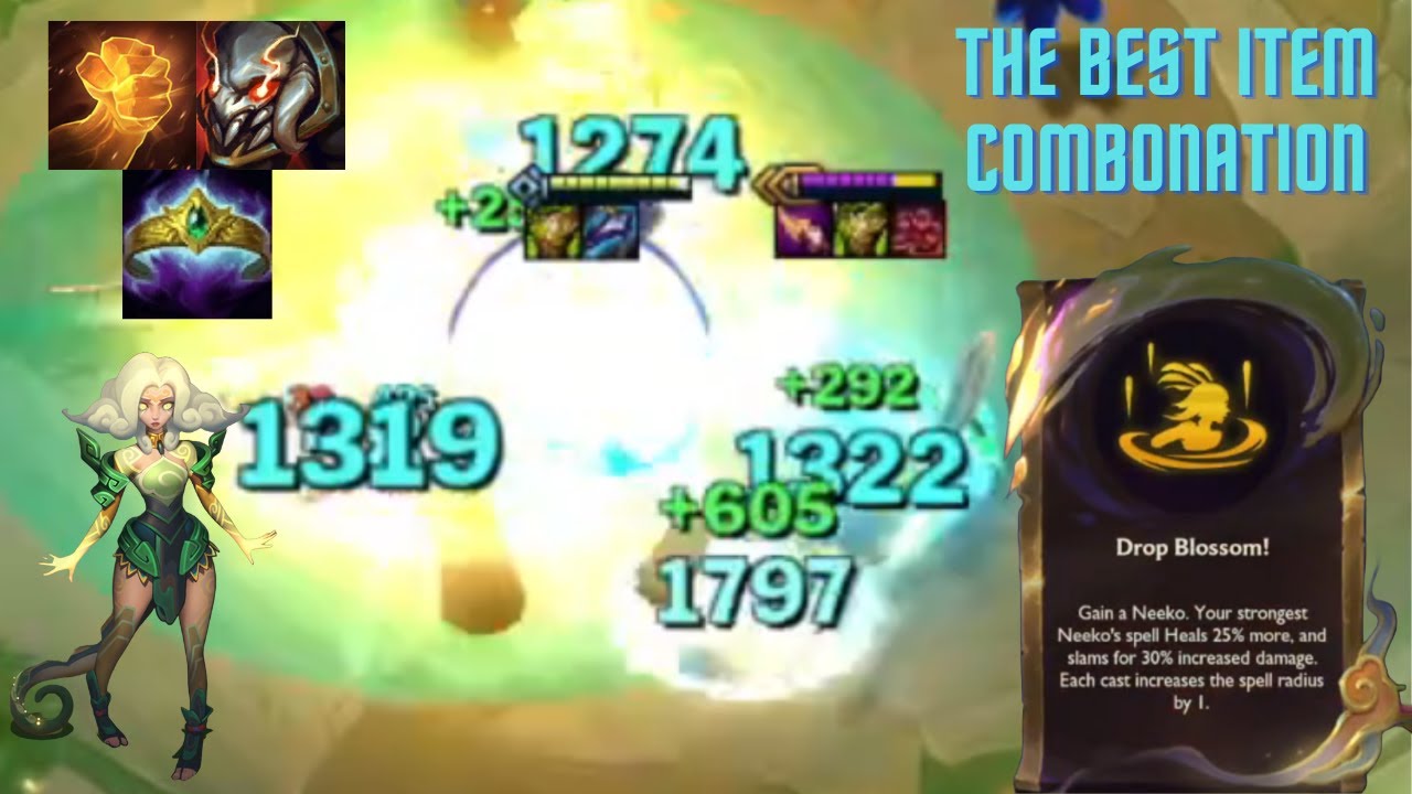 Neeko 3 With Her Hero Augment And Gargantuan's Resolve! - TFT Set 11