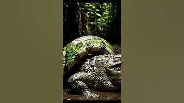 Python eats Alligator #LifeInNatural #NatureLovers #Wildlife #NatureSounds #WaterfallSounds