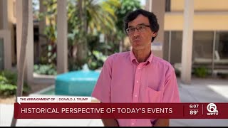 Palm Beach County professor says Trump indictment means 'no one is above the law'