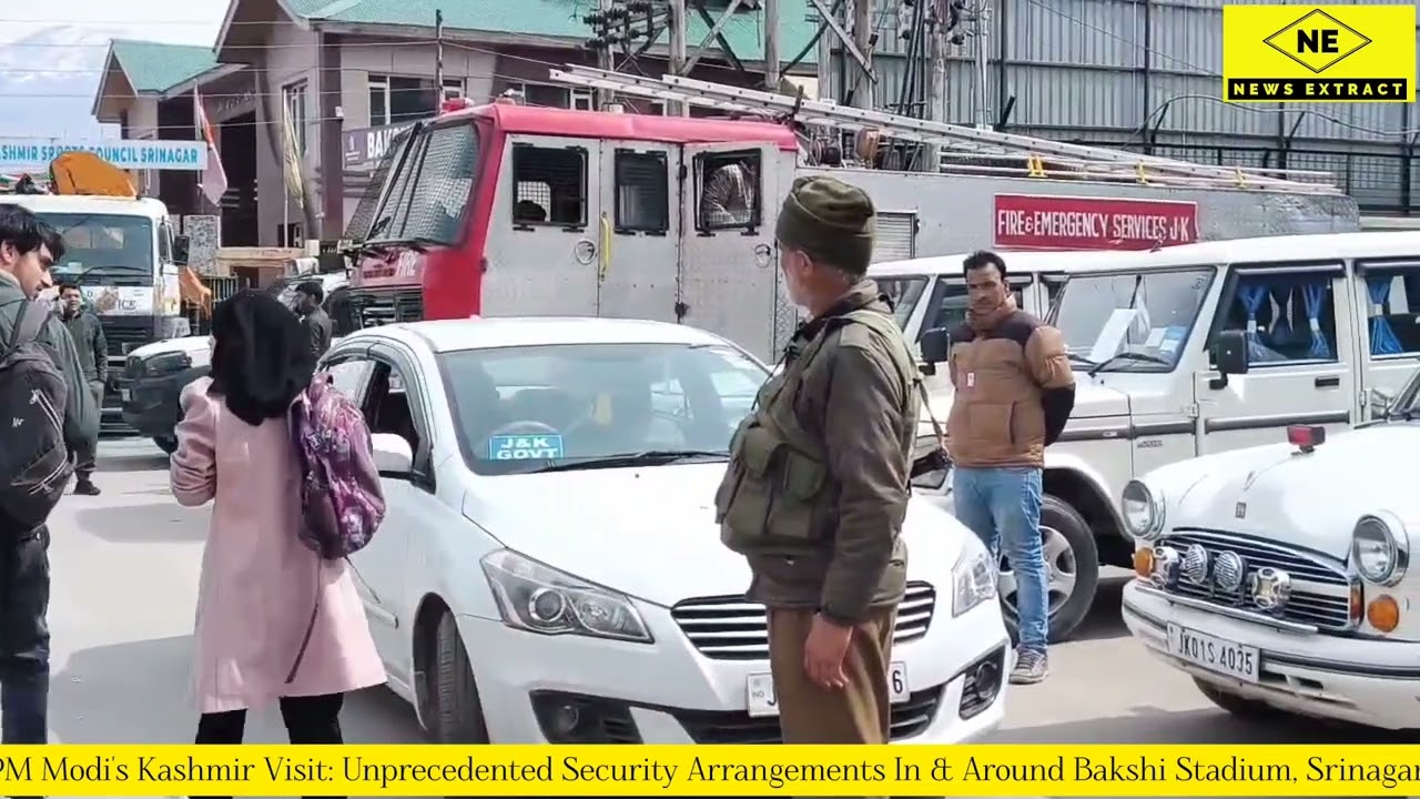 PM Modi's Kashmir Visit: Unprecedented Security Arrangements In & Around Bakshi Stadium, SGR