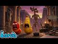 Larva 2026:Red and Yellow Face a Terrifying Siren Creature in the Ancient Ruined City! - Cartoons TV