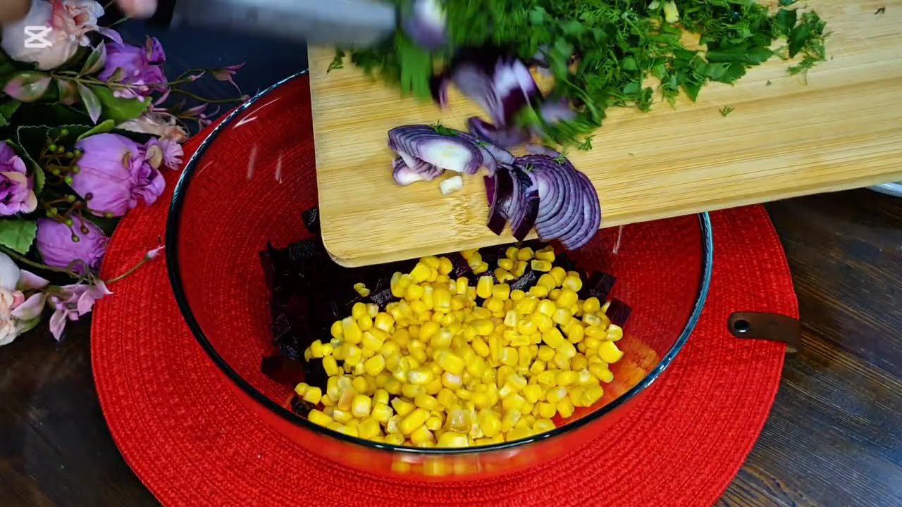 Как быстро приготовить салат на Рождество 