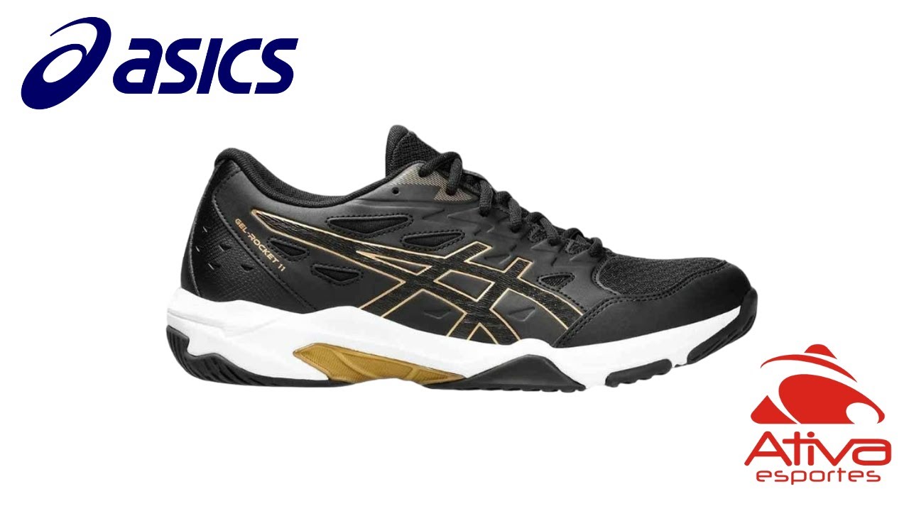 Tênis Asics Gel Rocket 11 Masculino 1071A091-004 - Ativa Esportes