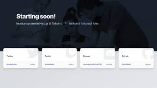 Part 5: Invoice system in Next.js & Tailwind // !tailwind !discord !vim