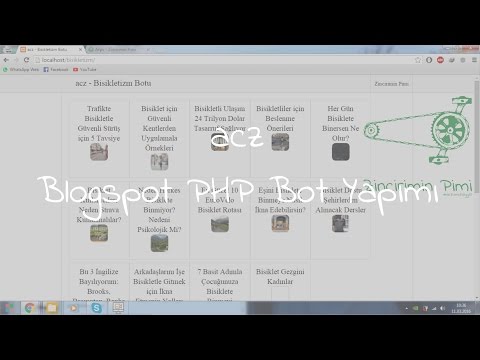 Blogger Için PHP Bot Yapımı | Ücretsiz Bot