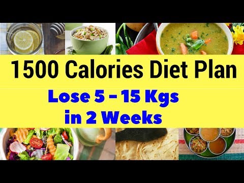 1500 Calorie Indian Vegetarian Diet Chart
