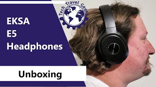 EKSA E5 Bluetooth 5 Earphones With Active Noise Cancellation - Unboxing \u0026  First Impressions - YouTube