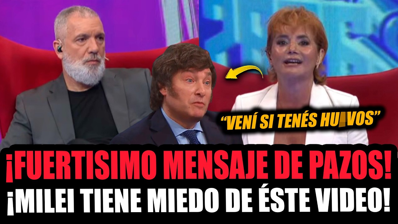 ¡FUERTÍSIMO MENSAJE DE NANCY PAZOS DEL CUAL MILEI NO QUIERE QUE ESCUCHES!