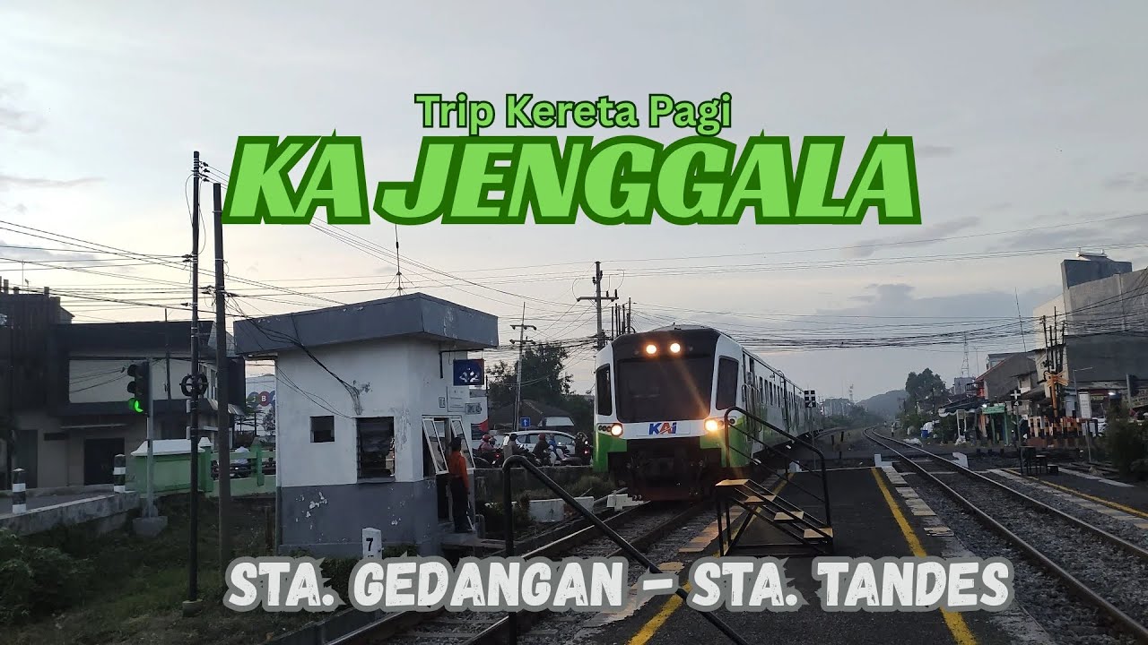 Pertama Kali Naik KRD || Trip KA Jenggala Sta Gedangan - Sta. Tandes