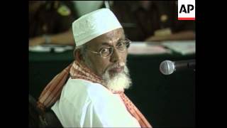 File of cleric held for alleged involvement with new militant network