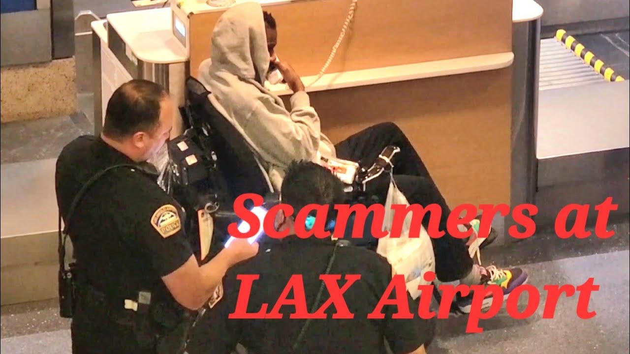 Paralyzed man in Wheelchair VS american Airlines LAX Airport Police