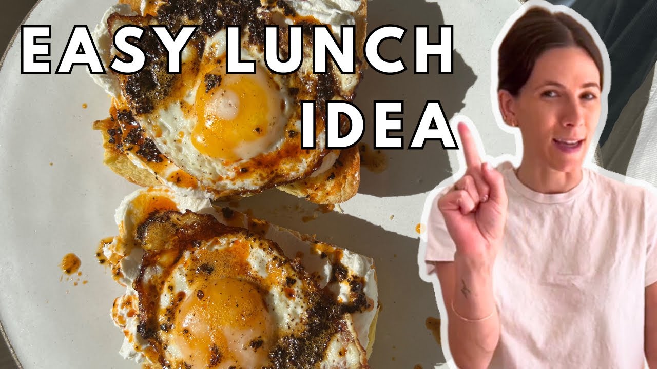 10-Minute Turkish Egg Toast | Eden Eats